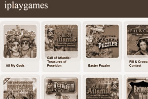 Website design and develoopment for IPlayGames by Anthony White